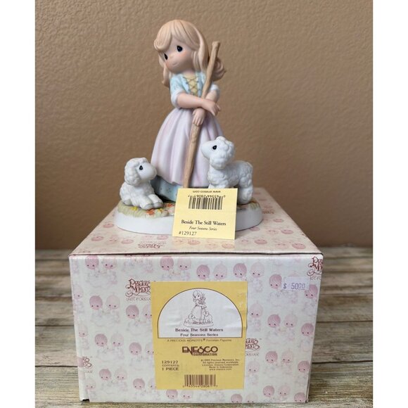 Precious Moments “Beside The Still Waters” – Four Seasons Series #129127 w/Box - Picture 1 of 14
